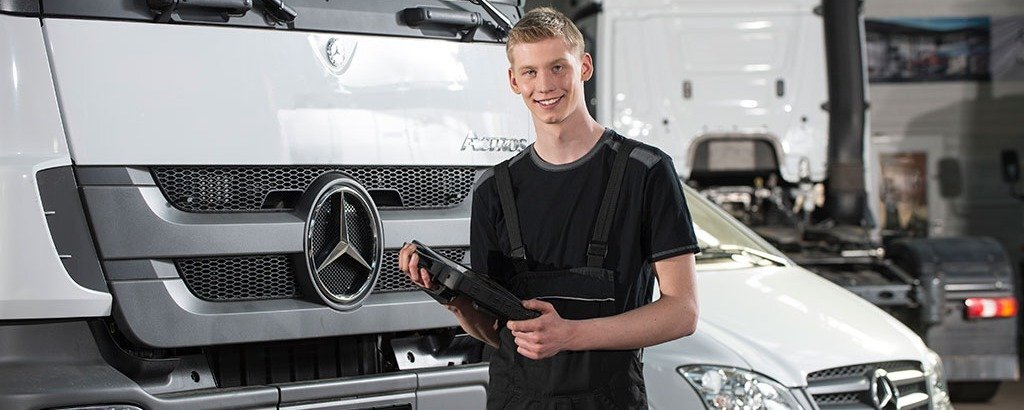 Ausbildung zum Kfz-Mechatroniker (m/w/d) mit Schwerpunkt Nutzfahrzeugtechnik 2025, 1. Bild